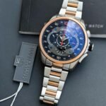 Premium Two-Tone Chronograph Men’s Watch – Sapphire Glass Edition
