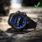 Rugged Hybrid Digital-Analog Men’s Sport Watch – Shock Resistant