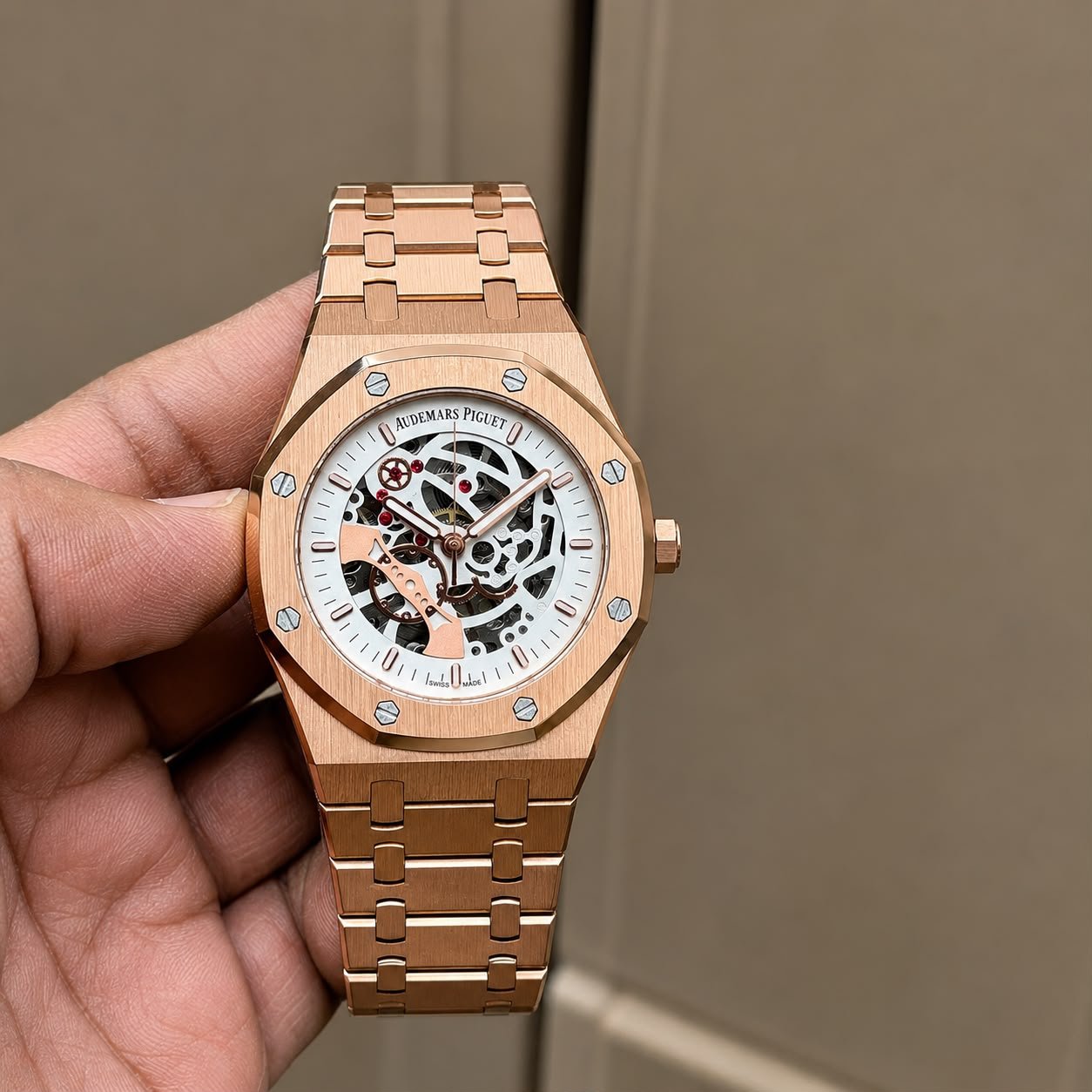 Men's Royal Skeleton Automatic Watch – Open Back Mechanical Edition
