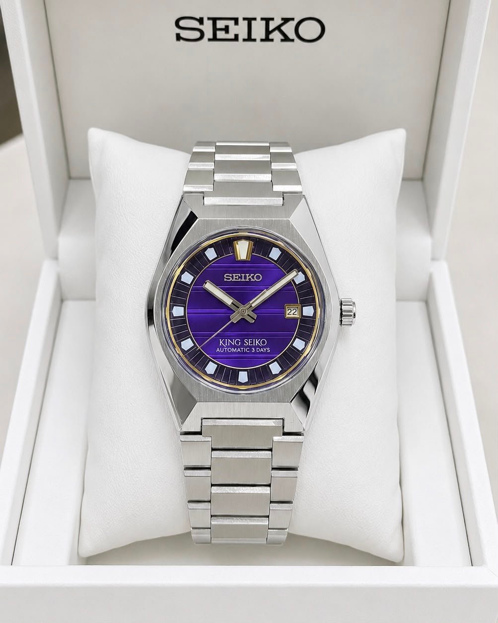 Premium Automatic Men's Watch – Transparent Back Metal Edition
