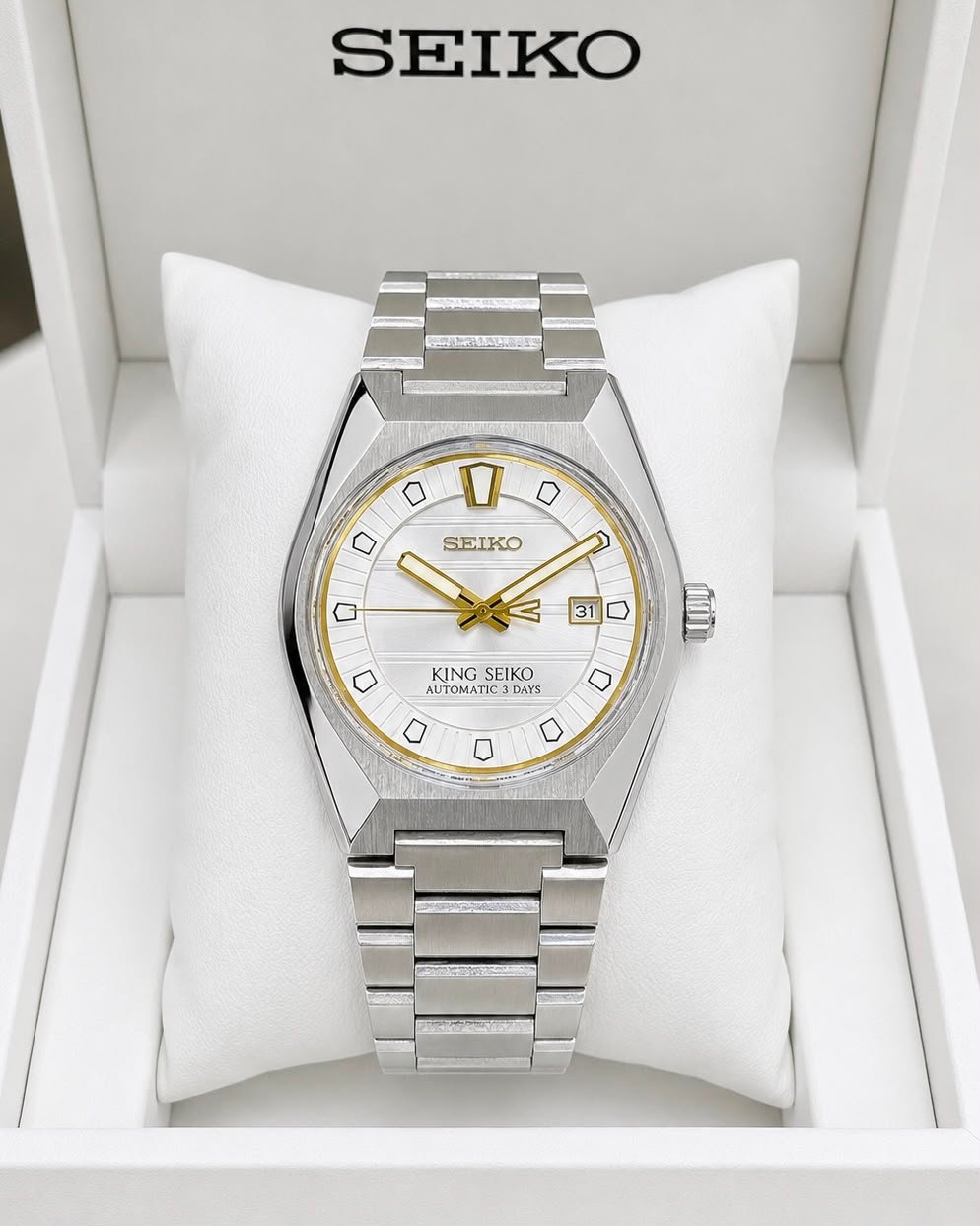Premium Automatic Men's Watch – Transparent Back Metal Edition