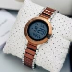 Classic Digital Azan Watch – Worldwide Prayer Times & Qibla Compass
