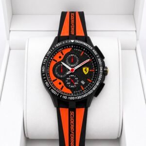 Scuderia Race Day Men's Chronograph – 43mm Sport Silicone Edition
