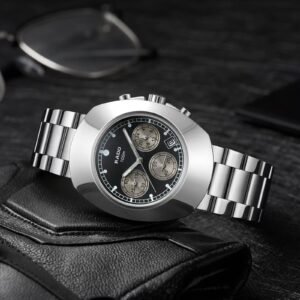 Premium Diastar Chronograph Men's Watch – 44mm Two-Tone Edition
