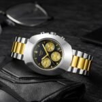 Premium Diastar Chronograph Men’s Watch – 44mm Two-Tone Edition