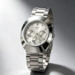 Premium Diastar Chronograph Men’s Watch – 44mm Two-Tone Edition