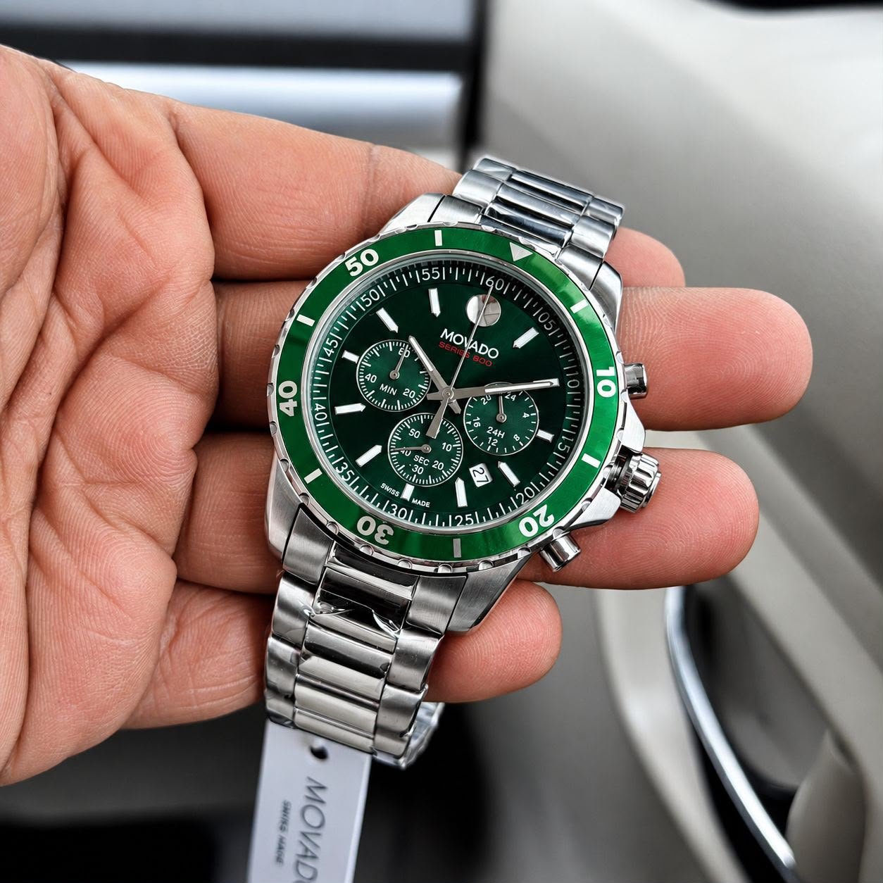 Premium Executive Chronograph Men's Watch – Genuine Stainless Steel
