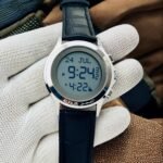 Classic Digital Azan Watch – Worldwide Prayer Times & Qibla Compass