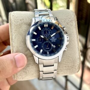 World Map Series Men's Chronograph – Premium Blue Dial Edition