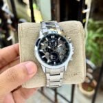 World Map Series Men’s Chronograph – Premium Blue Dial Edition
