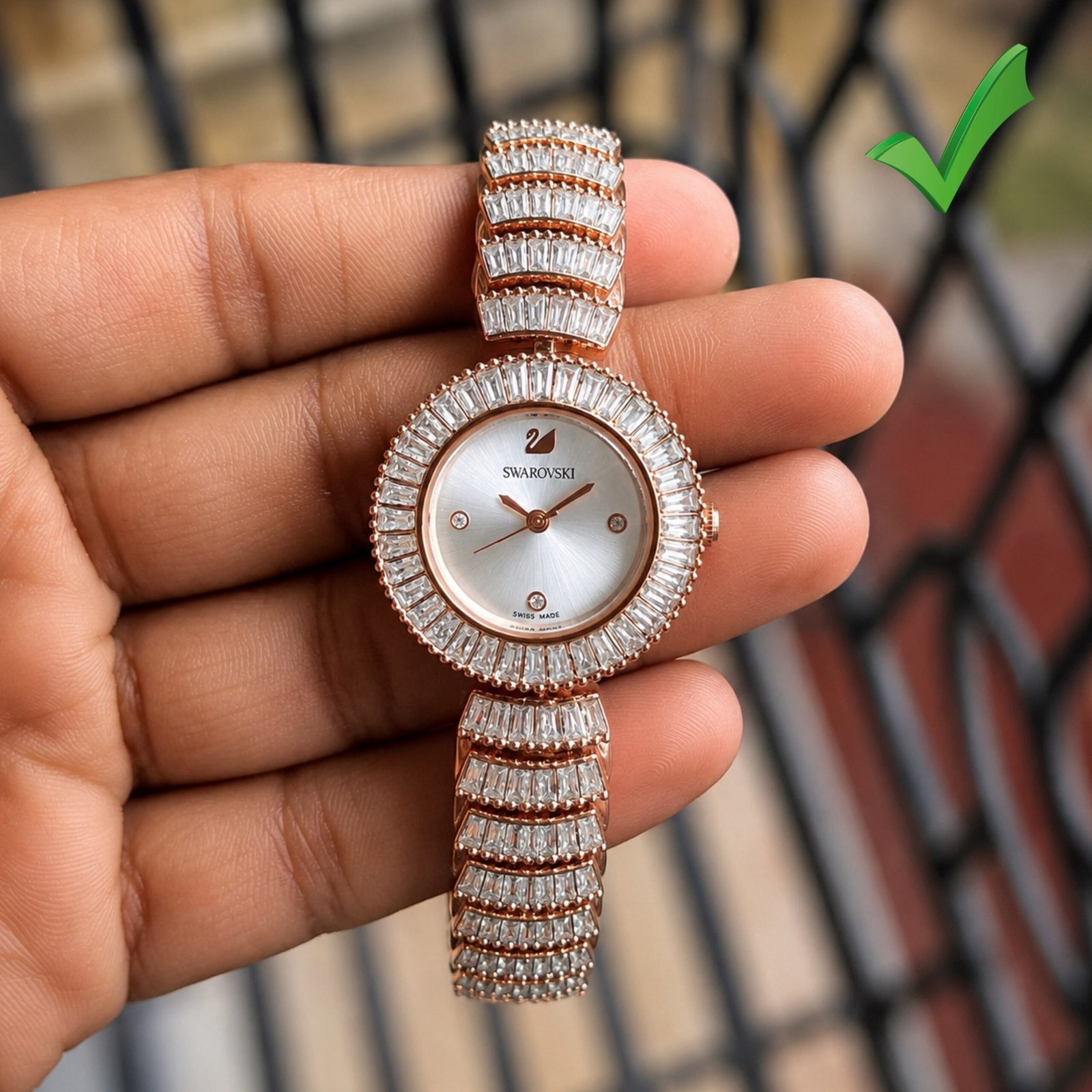 Era Journey Luxury Women's Watch – 38mm Rose Gold Edition
