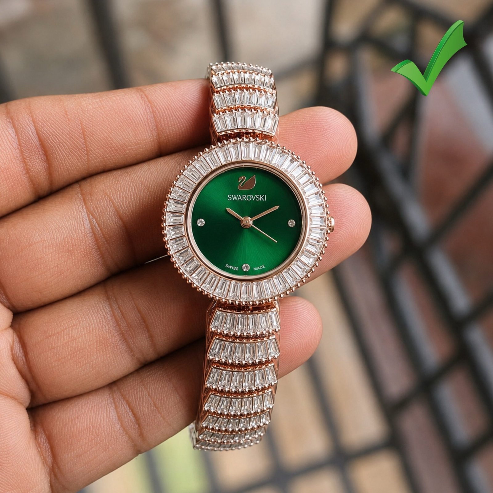 Era Journey Luxury Women's Watch – 38mm Rose Gold Edition