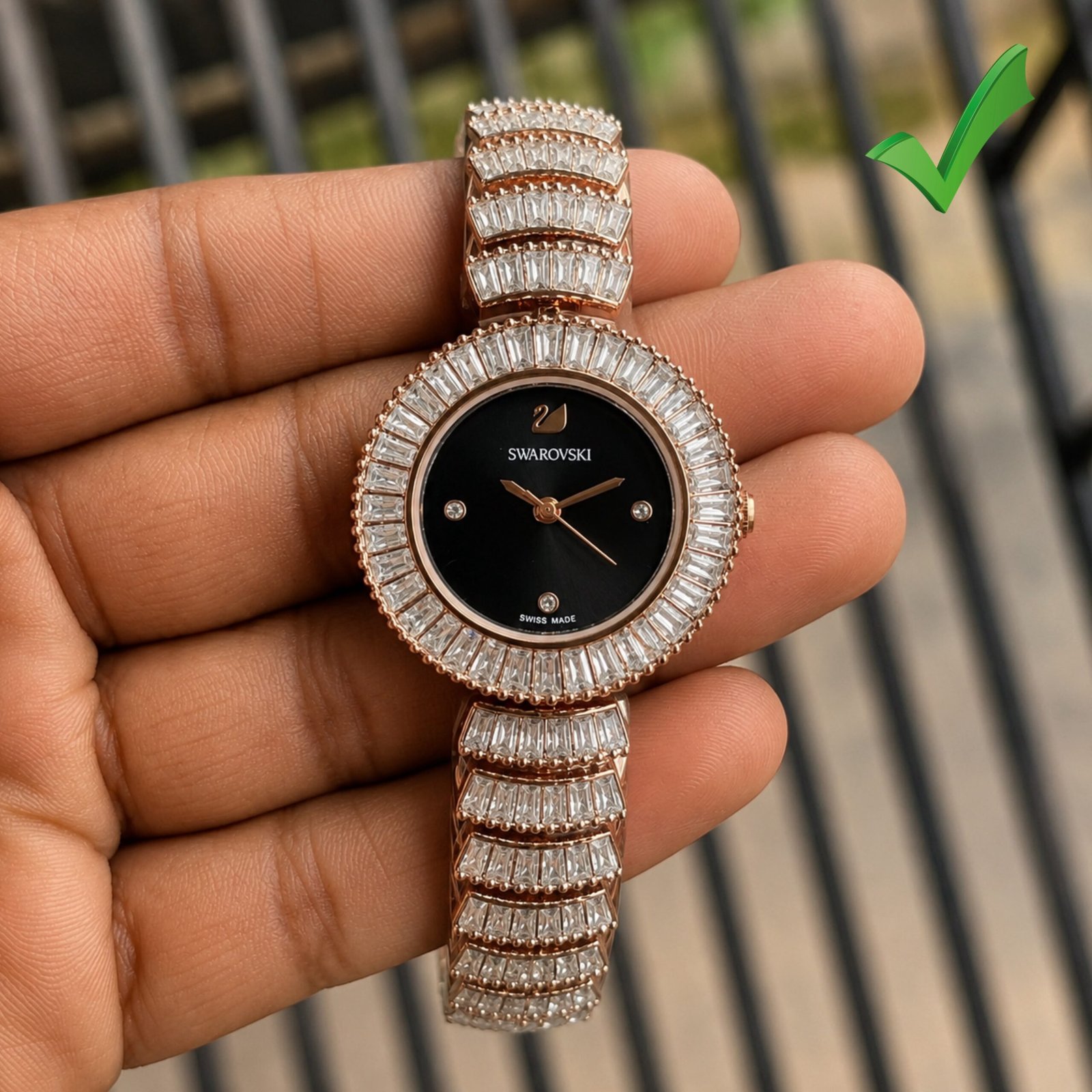 Era Journey Luxury Women's Watch – 38mm Rose Gold Edition