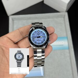 Glacier Blue GMT Men's Watch – 42mm Sapphire Glass Edition
