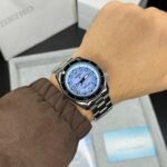 Glacier Blue GMT Men’s Watch – 42mm Sapphire Glass Edition