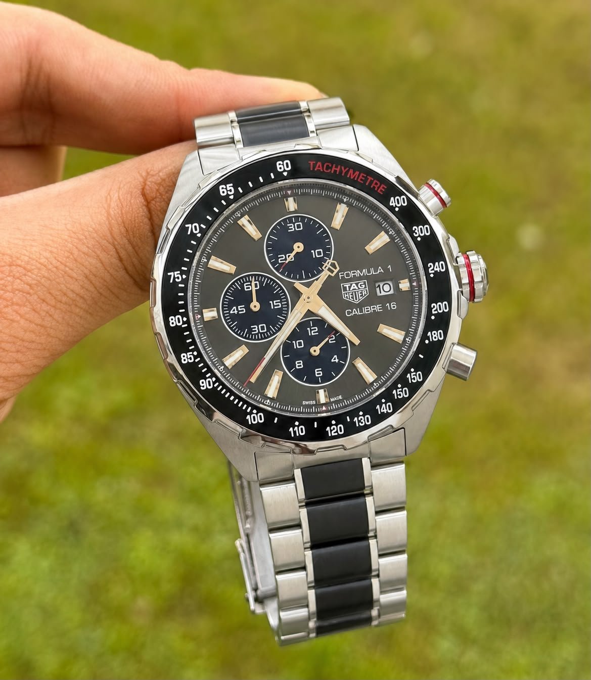 Premium Formula 1 Gulf Special Edition Men's Watch – 43mm