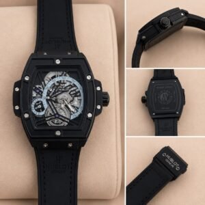 Premium Square Analog Men's Watch – Leather Strap Edition