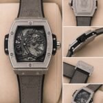 Premium Square Analog Men’s Watch – Leather Strap Edition