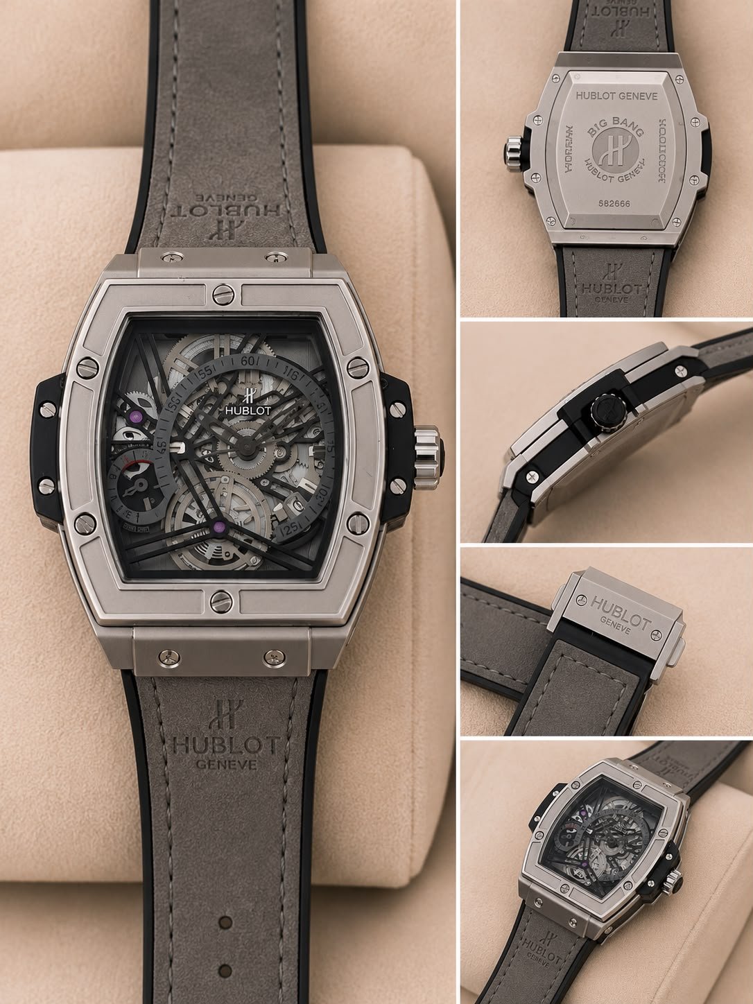 Premium Square Analog Men's Watch – Leather Strap Edition