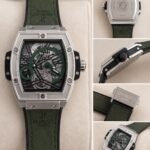 Premium Square Analog Men’s Watch – Leather Strap Edition