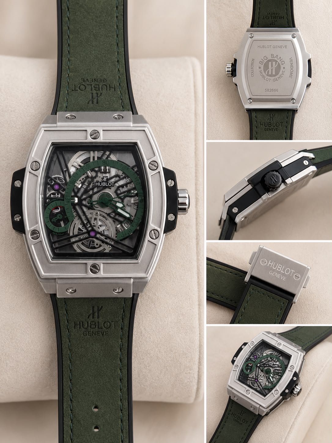 Premium Square Analog Men's Watch – Leather Strap Edition