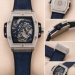 Premium Square Analog Men’s Watch – Leather Strap Edition