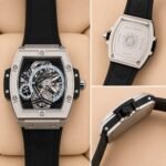 Premium Square Analog Men’s Watch – Leather Strap Edition
