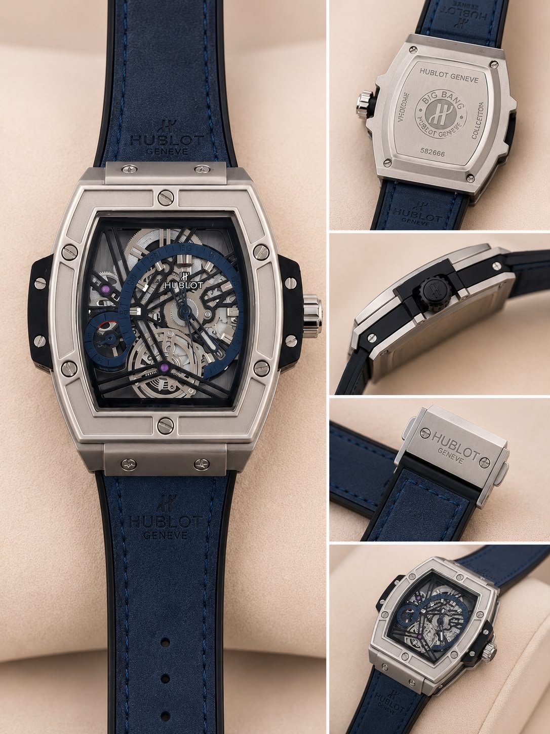 Premium Square Analog Men's Watch – Leather Strap Edition