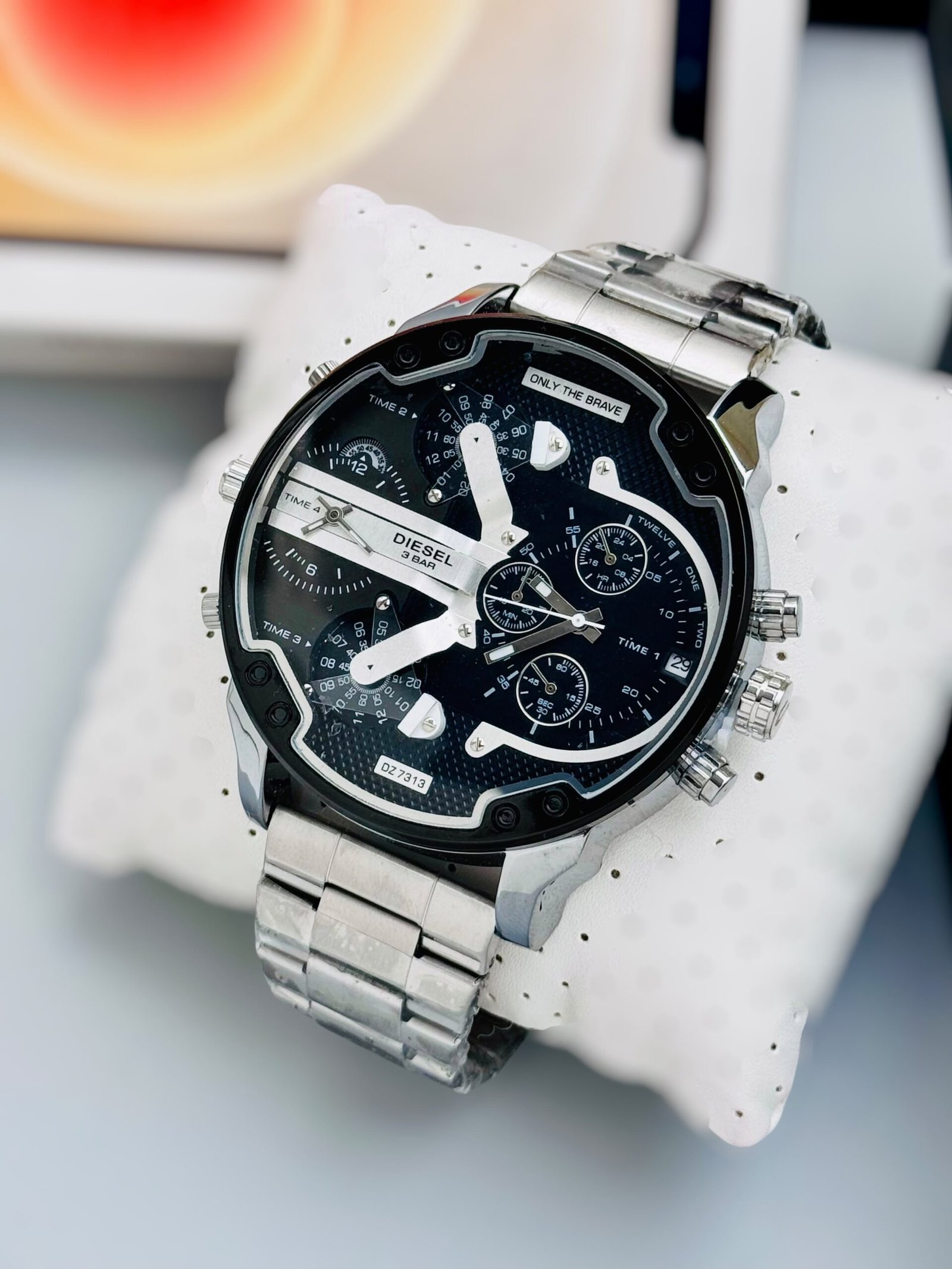 Premium Men's Designer Chronograph – Bold Executive Multi-Function Watch
