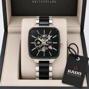 True Square Skeleton Automatic Men's Watch – 44mm Two-Tone Edition