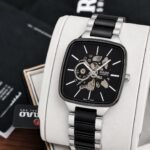 True Square Skeleton Automatic Men’s Watch – 44mm Two-Tone Edition
