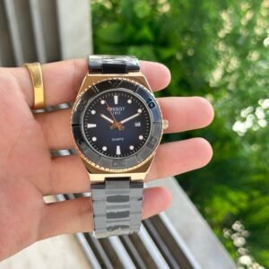 Classic Executive Men's Watch – 42mm Silver Stainless Steel Edition