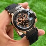 Premium T-Race Chronograph Men’s Watch – 44mm Black Fiber Edition