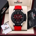 Premium T-Race Chronograph Men’s Watch – 44mm Black Fiber Edition