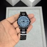 Men’s Multifunction Chronograph Watch – Black Dial 42mm Steel Edition