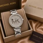 Darci Luxury Women’s Watch – 39mm Full Crystal Silver Edition