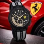 Scuderia Race Day Men’s Chronograph – 43mm Black & Grey Sport Edition