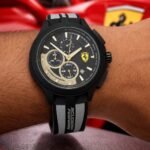 Scuderia Race Day Men’s Chronograph – 43mm Black & Grey Sport Edition