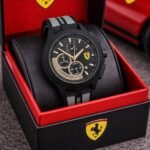 Scuderia Race Day Men’s Chronograph – 43mm Black & Grey Sport Edition