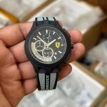 Scuderia Race Day Men's Chronograph – 43mm Black & Grey Sport Edition