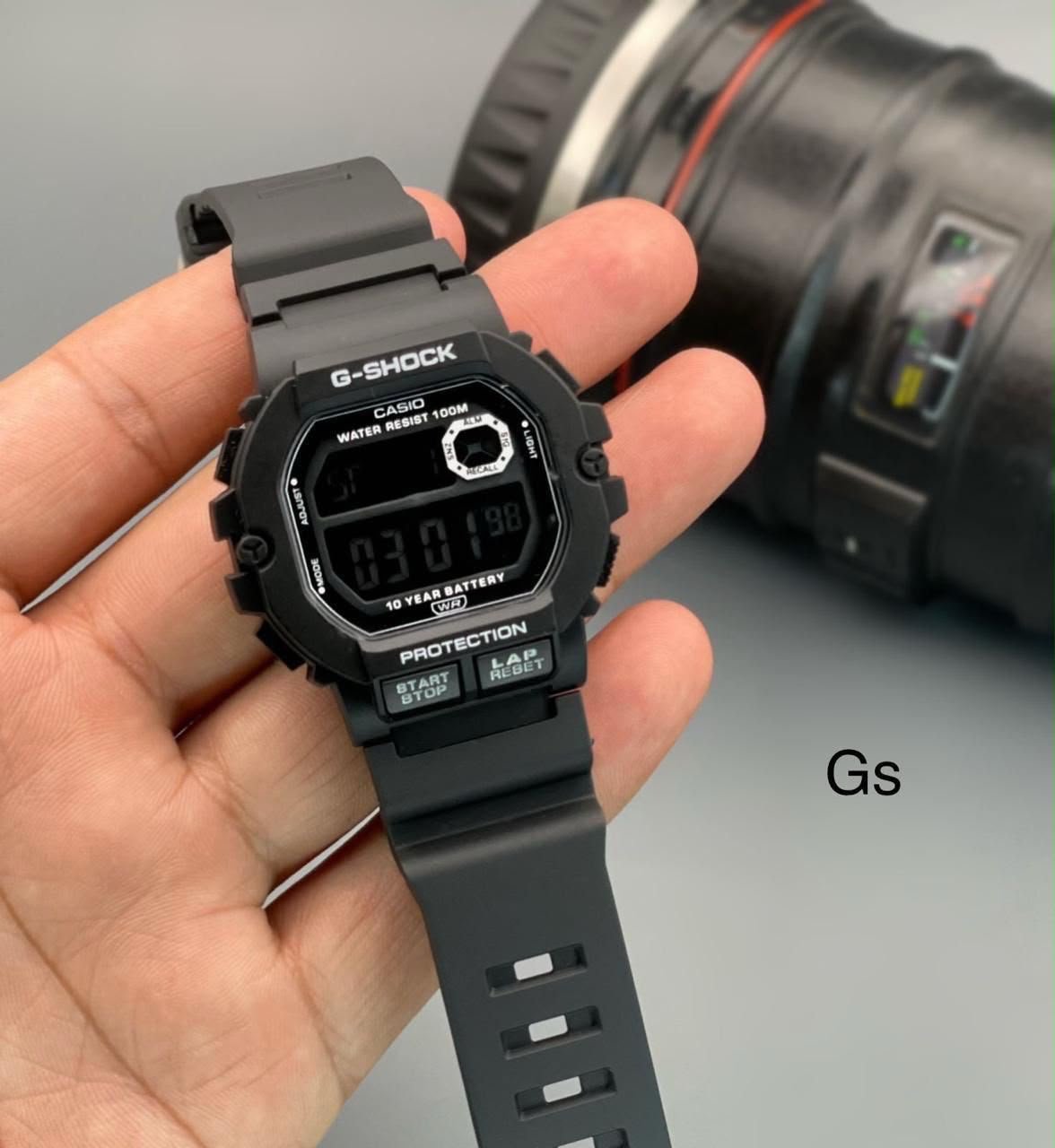 Rugged Digital Men's Sport Watch – Shock Resistant Resin Edition