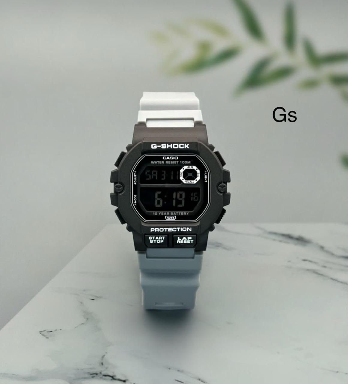 Rugged Digital Men's Sport Watch – Shock Resistant Resin Edition