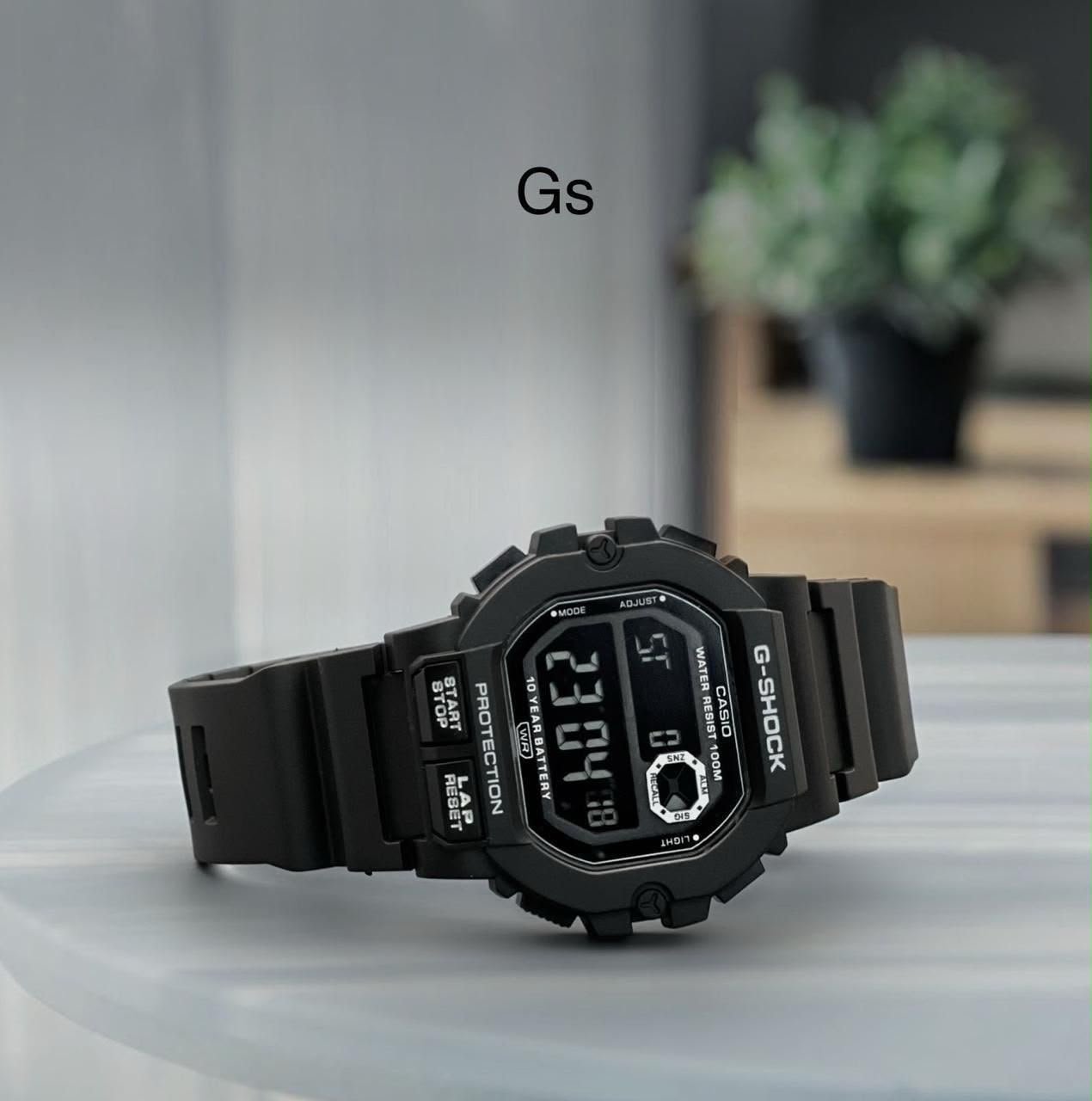 Rugged Digital Men's Sport Watch – Shock Resistant Resin Edition