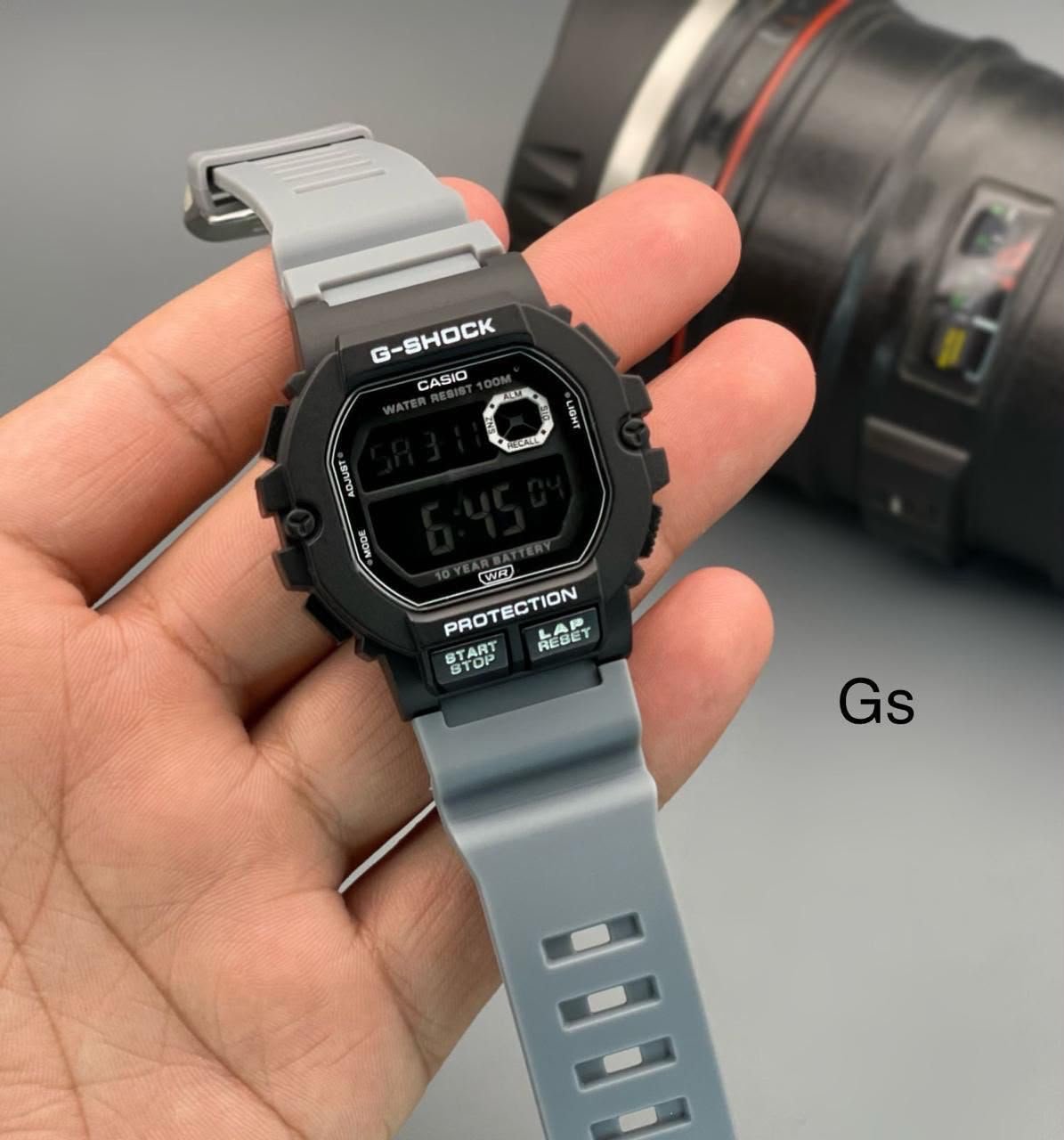 Rugged Digital Men's Sport Watch – Shock Resistant Resin Edition