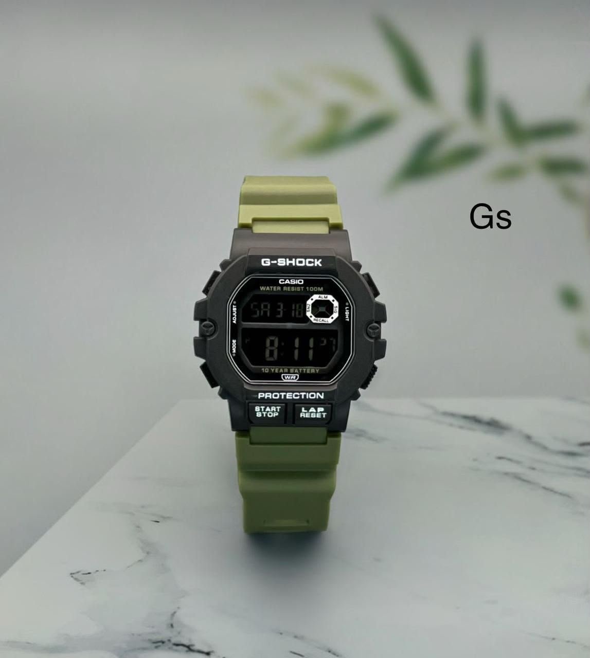 Rugged Digital Men's Sport Watch – Shock Resistant Resin Edition