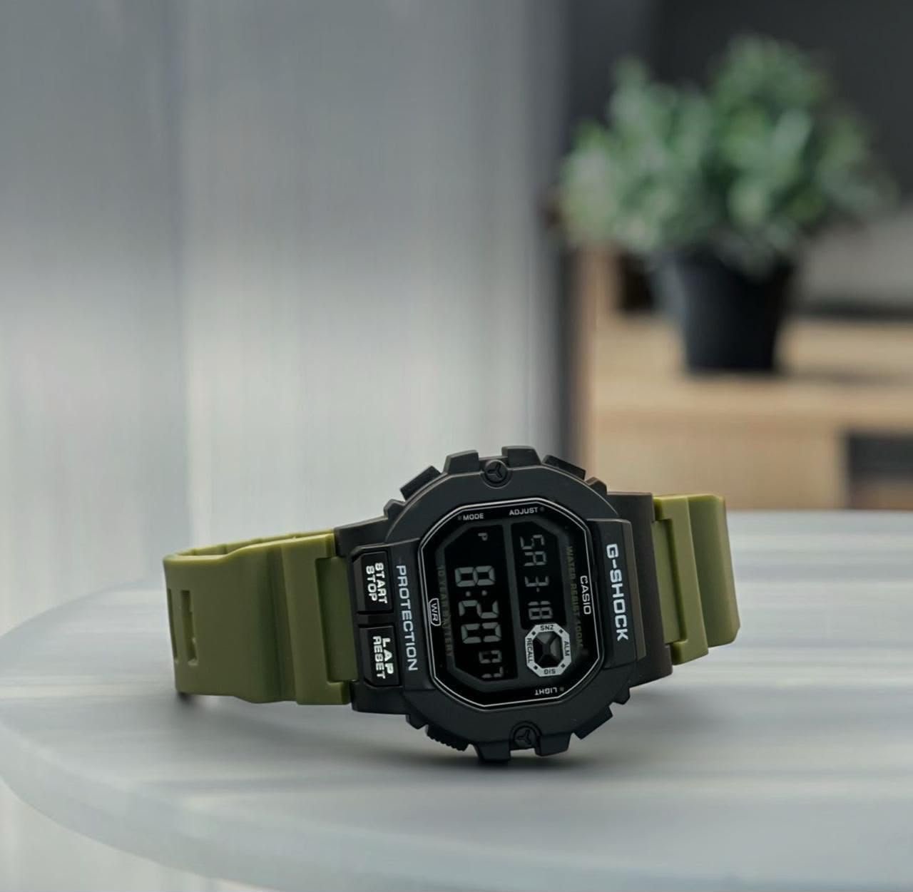 Rugged Digital Men's Sport Watch – Shock Resistant Resin Edition