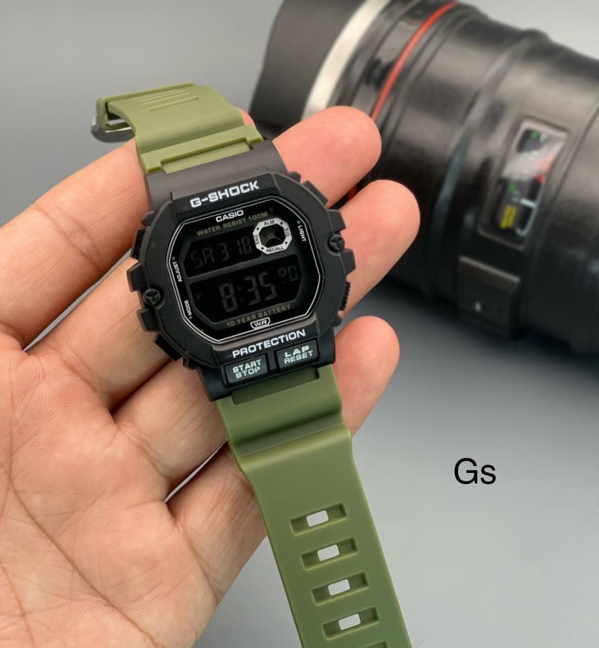 Rugged Digital Men's Sport Watch – Shock Resistant Resin Edition
