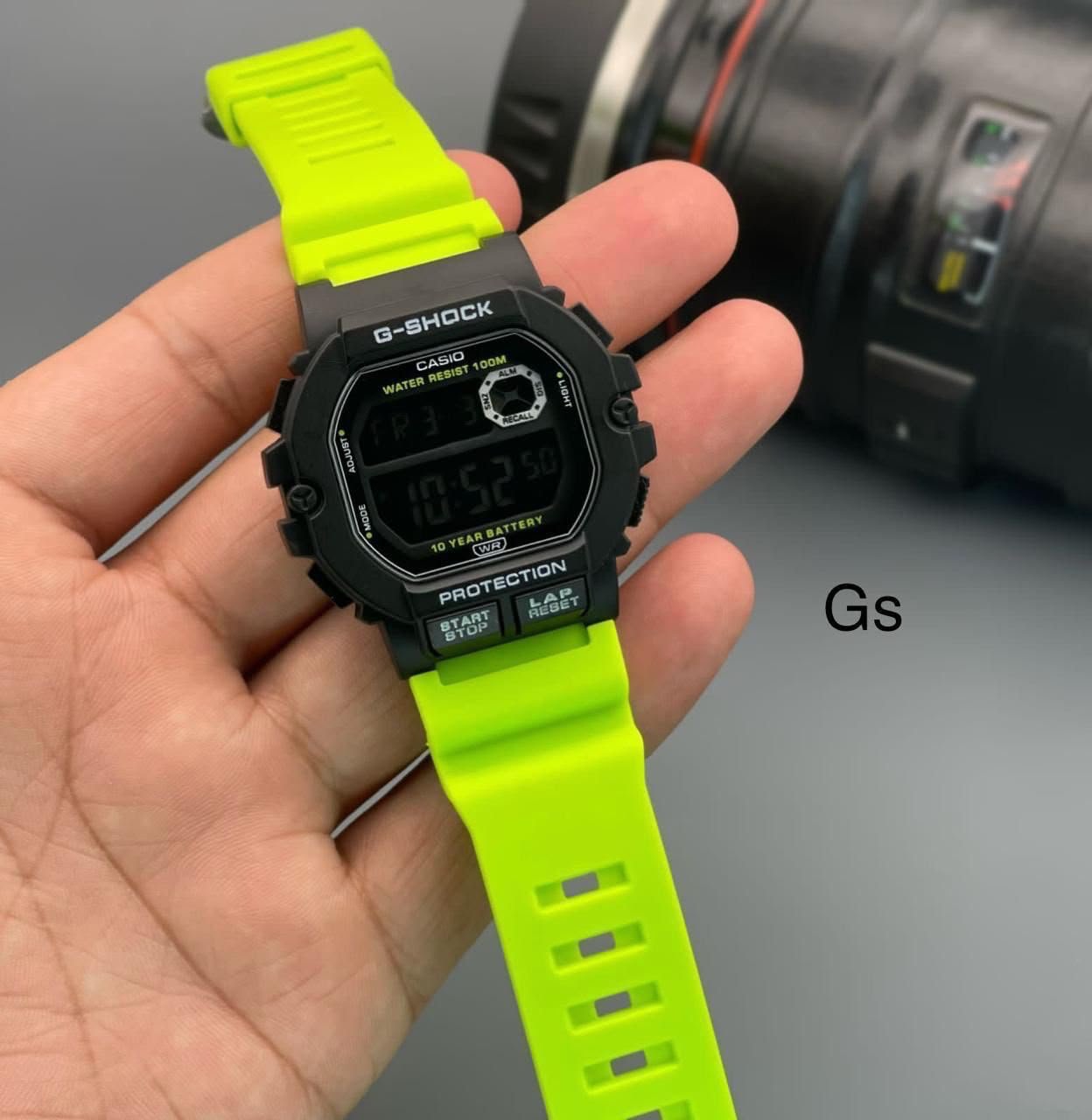 Rugged Digital Men's Sport Watch – Shock Resistant Resin Edition