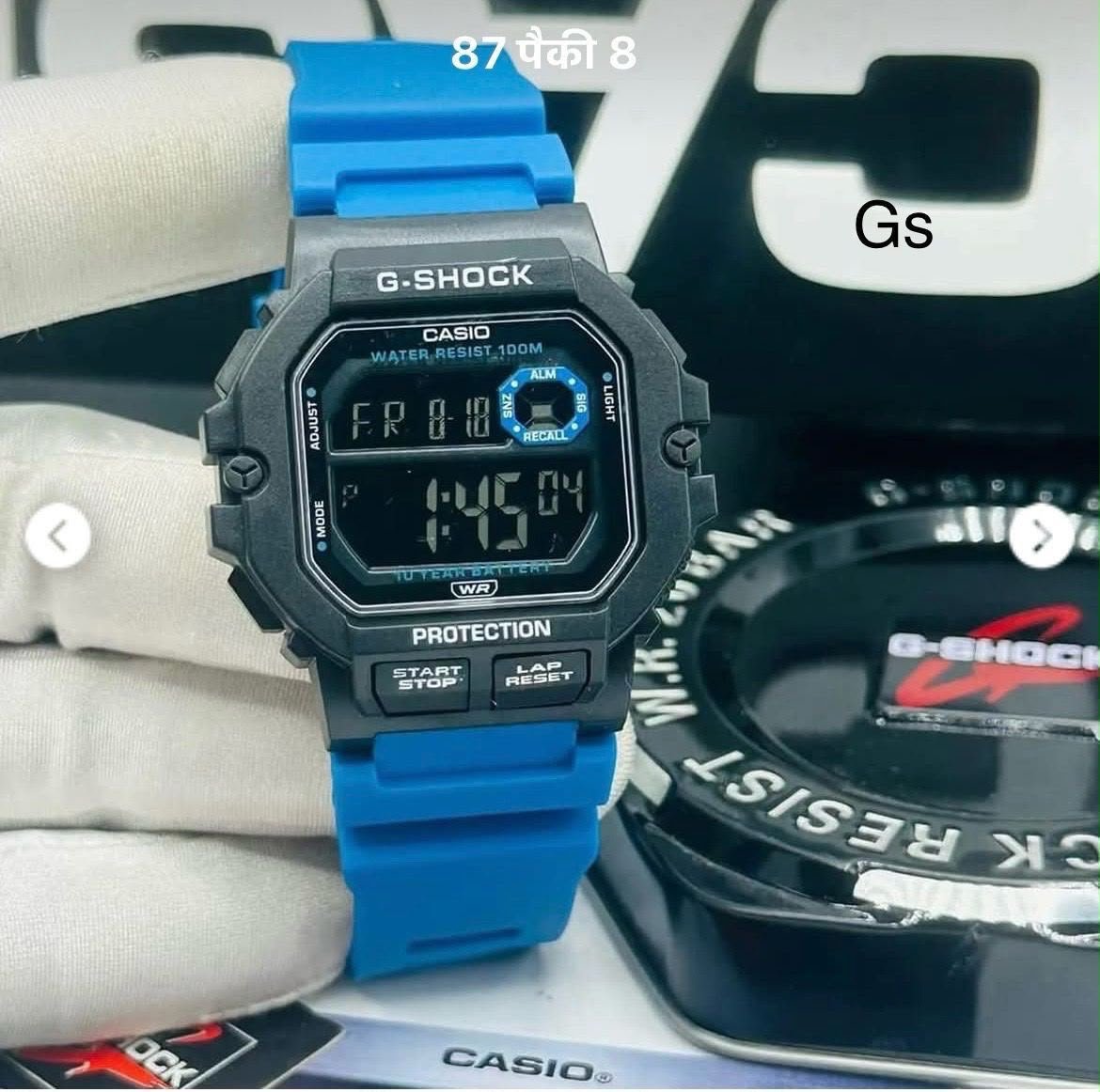Rugged Digital Men's Sport Watch – Shock Resistant Resin Edition