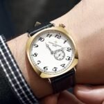Overseas Skeleton Men’s Watch – Brushed Stainless Steel Edition